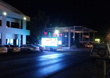 O caminhão da propaganda de IP65 PH10mm montou a manutenção traseira móvel da tela do diodo emissor de luz fornecedor
