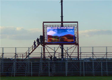 Manutenção fácil estática da exposição de diodo emissor de luz p16 do estádio dos esportes do MERGULHO HD da varredura 1R1G1B fornecedor