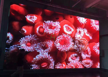 1/16 de armário de aço inoxidável fixo interno dos painéis de exposição do diodo emissor de luz da parede video da varredura 4mm fornecedor