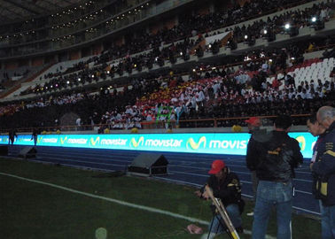 Tela video do perímetro do diodo emissor de luz MERGULHO/2R1G1B da exposição de diodo emissor de luz P16 do perímetro do estádio do esporte fornecedor