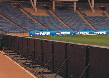 Tela video do perímetro do diodo emissor de luz MERGULHO/2R1G1B da exposição de diodo emissor de luz P16 do perímetro do estádio do esporte fornecedor